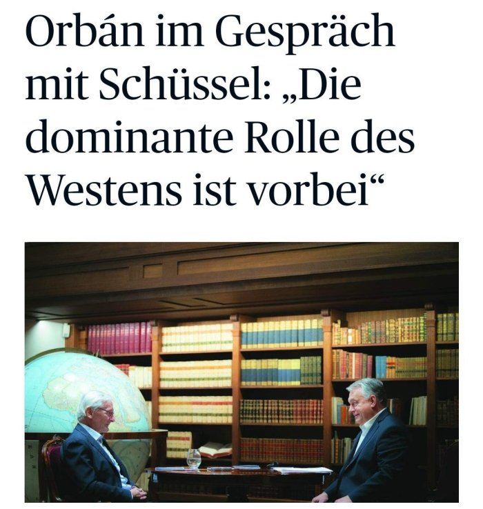 Ukraina o‘z davlatchiligini saqlab qolish uchun G‘arb va Sharq o‘rtasidagi "bufer zona"ga aylanishi kerak — Viktor Orban 