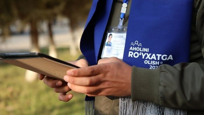 Aholini ro‘yxatga olish jarayonining dastlabki natijalari ma’lum qilindi