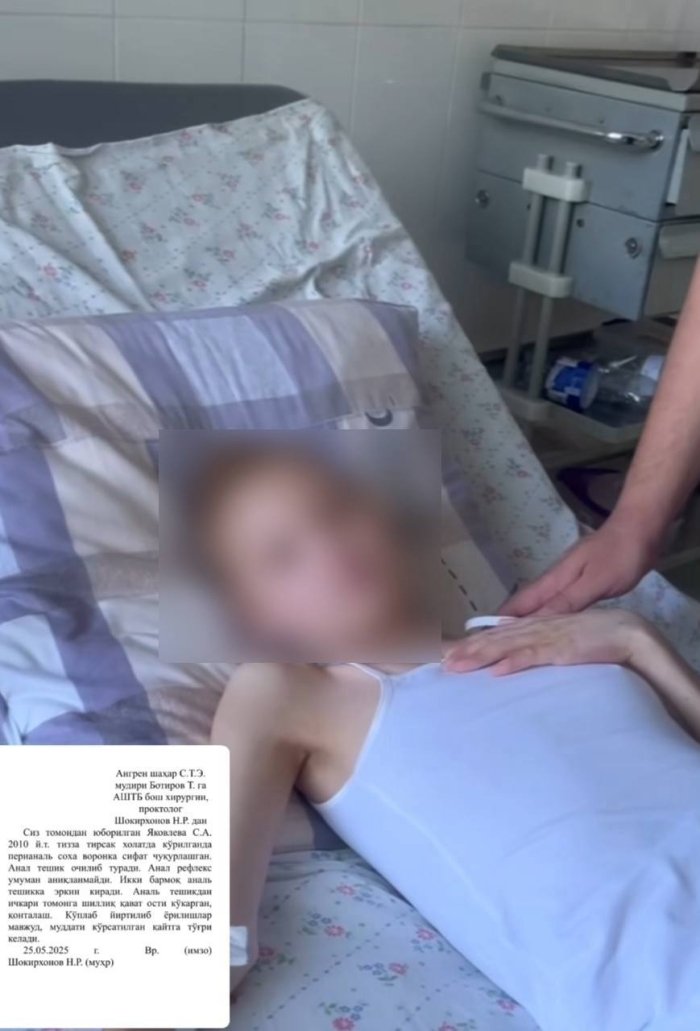 Angrenda 14 yoshli qiz 4 nafar yigit tomonidan zo‘rlandi