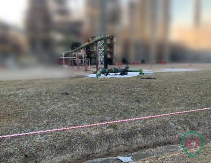 Leningrad viloyatining Kirishi shahridagi neftni qayta ishlash zavodiga hujum qilindi