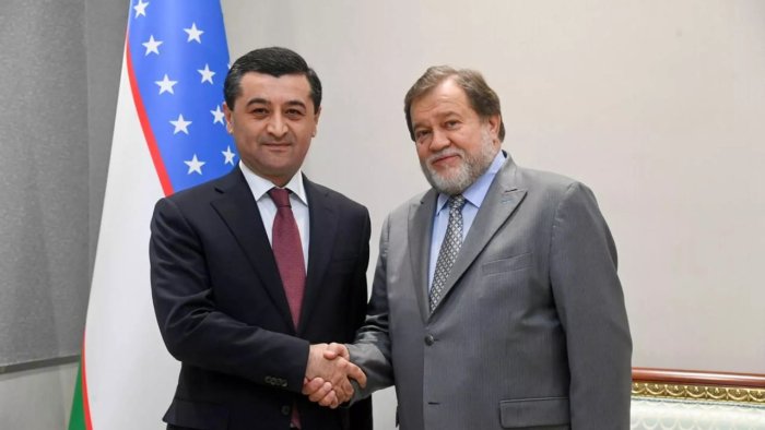 Baxtiyor Saidov Rossiyaning O‘zbekistondagi elchisi Oleg Malginov bilan uchrashdi
