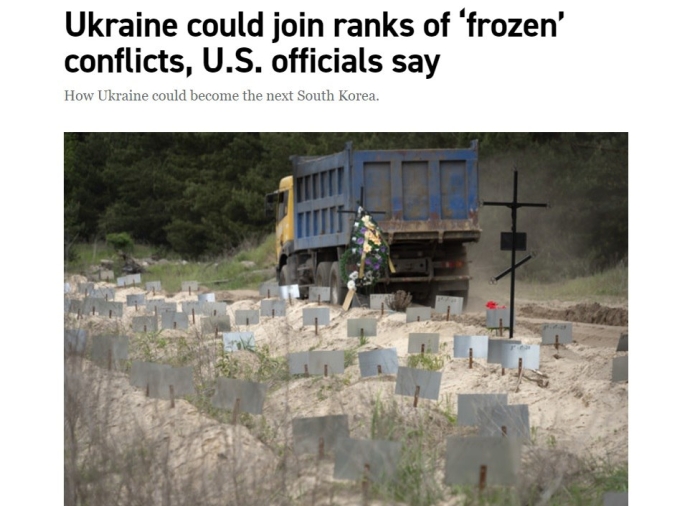 Украина можароси ўнлаб йиллар давомида музлатилган босқичга ўтиши мумкин