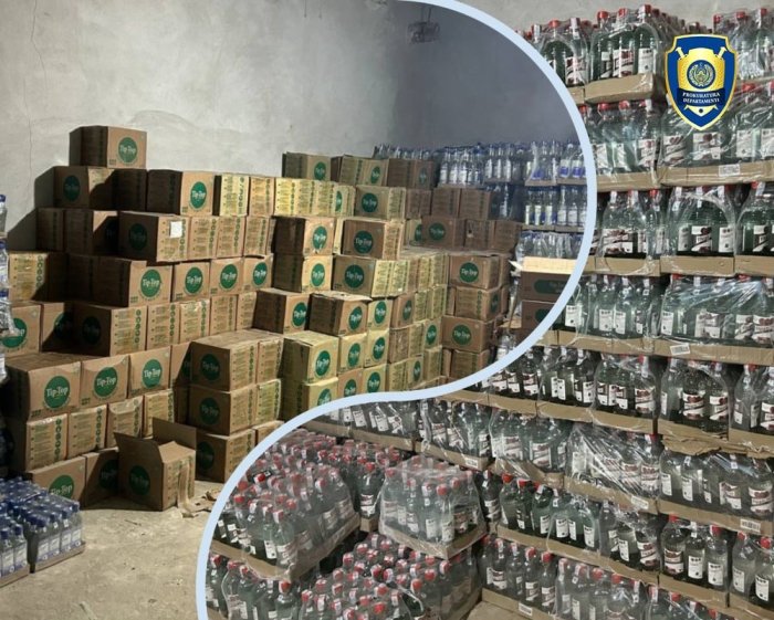 Янгибозор туманида истеъмолга яроқсиз алкоголь маҳсулотларининг савдога чиқарилишининг олди олинди