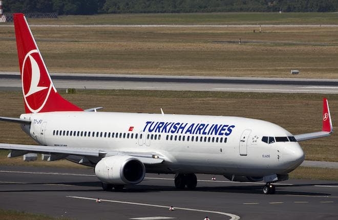 Turkish Airlines русларга чипта сотишни тўхтатди