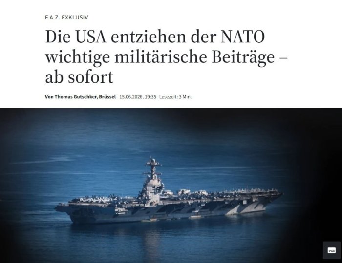 AQSh NATO oldidagi o‘z majburiyatlarini qisqartirdi