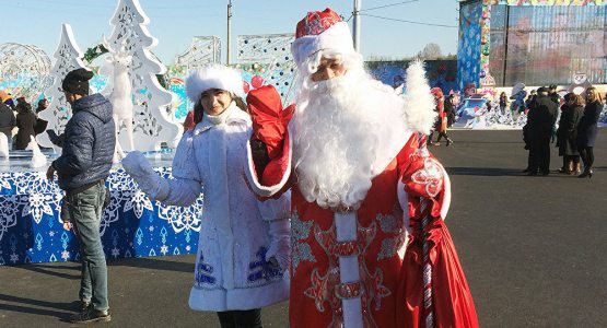 Toshkent ko‘chalarida 505 ta qorbobo (foto)