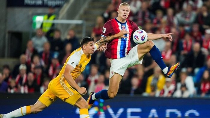 Norvegiya JCh saralash o‘yinida Moldova darvozasiga 11 ta gol urdi