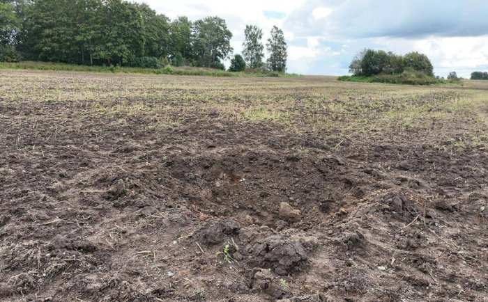 Estoniyada dron qulab tushdi
