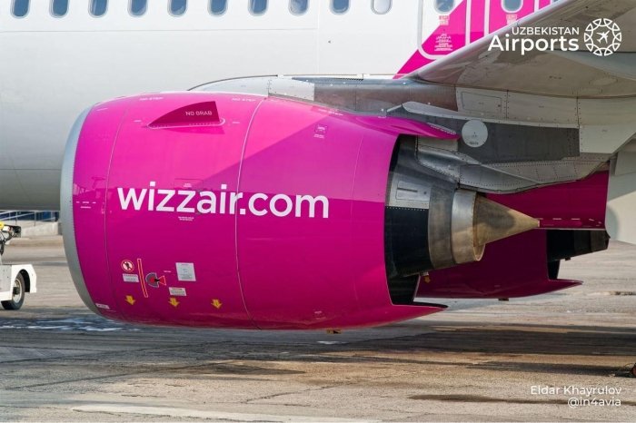 Тошкентда “Wizz Air” авиакомпаниясининг парвози 17 соатдан кўпроққа кечиктирилди