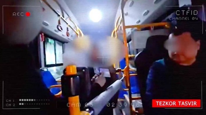 Тошкент вилоятида ҳайдовчи автобусда "гашиш" сотаётганда ушланди