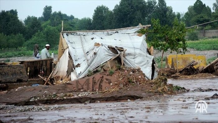 Pokistonda kuchli yomg‘ir va toshqinlar oqibatida kamida 11 kishi halok bo‘ldi