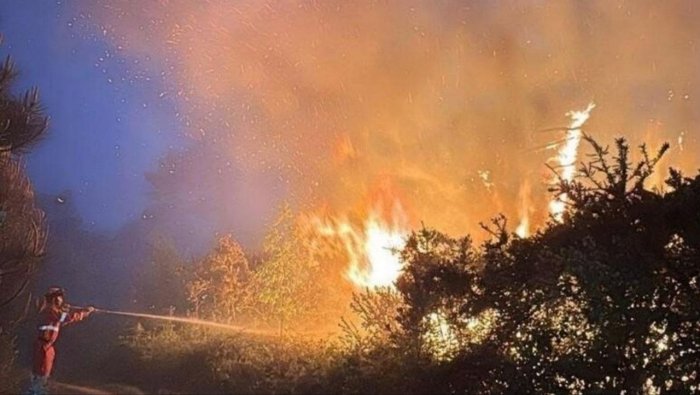 Italiyaning Toskana viloyatida o‘rmon yong‘inlari tufayli minglab odamlar o‘z uylarini tark etishdi
