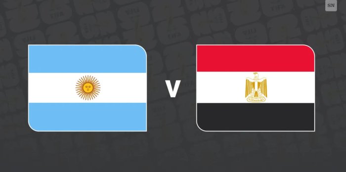 Argentina — Misr: Jahon chempionati — 2026 1/8 final uchrashuvi uchun jamoalarning boshlang‘ich tarkiblari