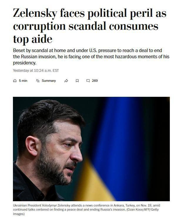 Kelasi hafta AQSh Zelenskiyga bosimni kuchaytiradi