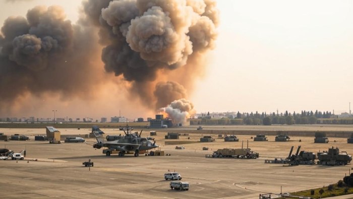 Rossiyaning Suriyadagi Hmeymim aviabazasiga hujum uyuyshtirildi