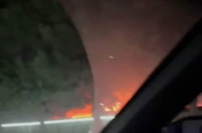 Тошкентдаги “Изза” бозорида ёнғин содир бўлди