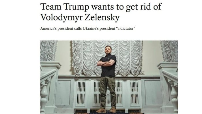 Tramp jamoasi Zelenskiydan “qutilish”ni istamoqdami?
