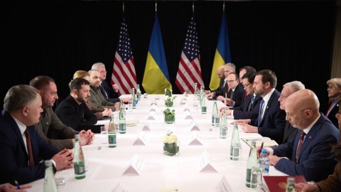  Vens va Zelenskiy Myunxenda nima haqida kelishib oldilar?