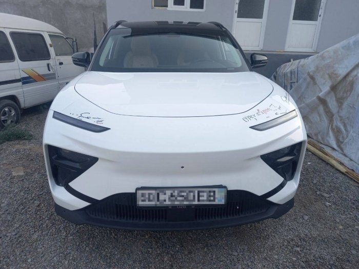 Namanganda garovdagi CHERY EQ7 ELECTRICAL rusumli avtomashina xatlandi