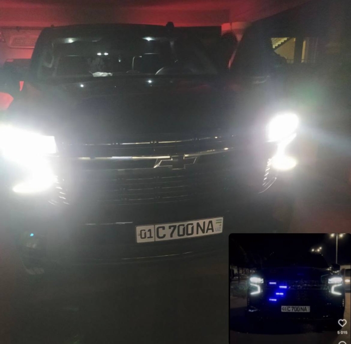 "Sirena" va "migalka" o‘rnatilgan avtomobil egasiga chora ko‘rildi