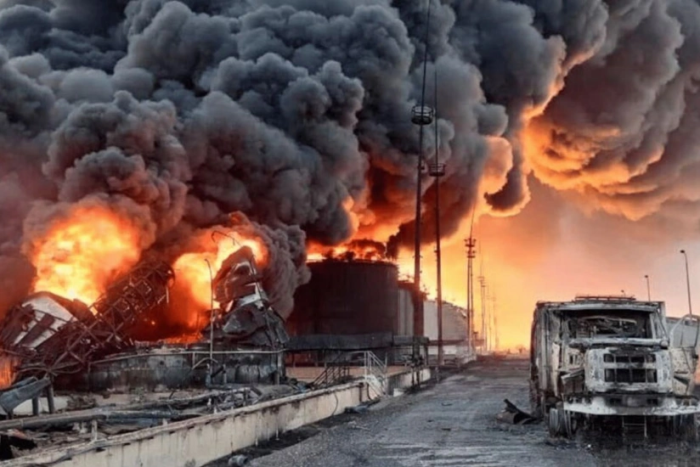Украина дронлари Россиянинг икки йирик нефть объектларини йўқ қилиб ташлади