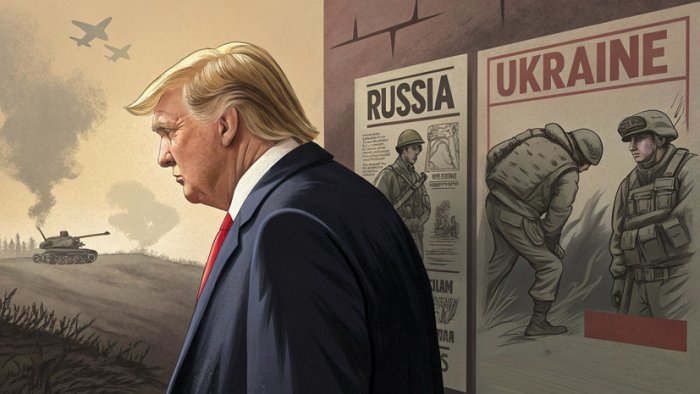 Трамп Украинадаги можародан узоқлашиш истагини намойиш этмоқда