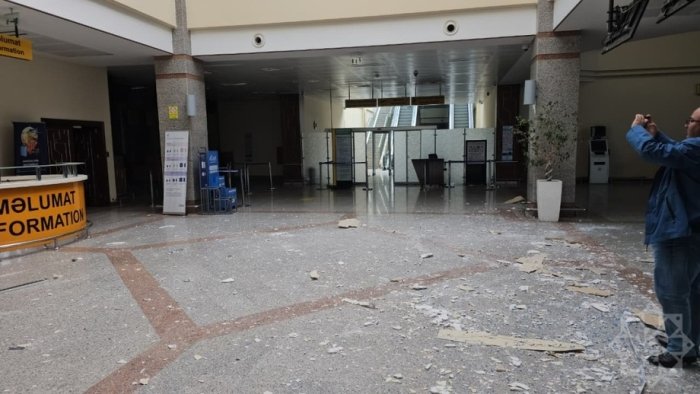 Naxichevan aeroportiga dron hujumi kuzatildi