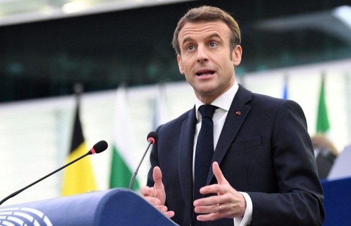 Makron Yevroittifoqni Putin bilan muloqotni tiklashga chaqirdi