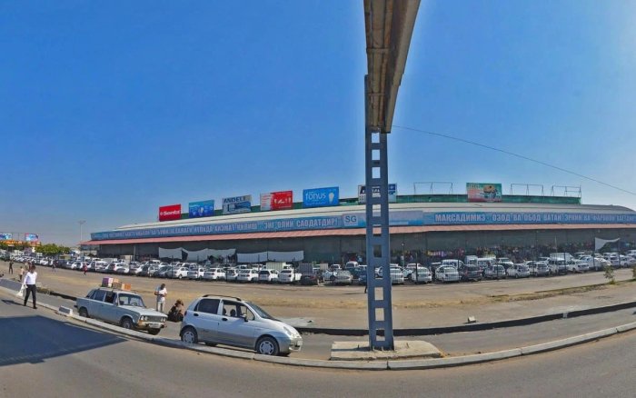 Учтепада қурилиш бозорининг бир қисми ёпилди