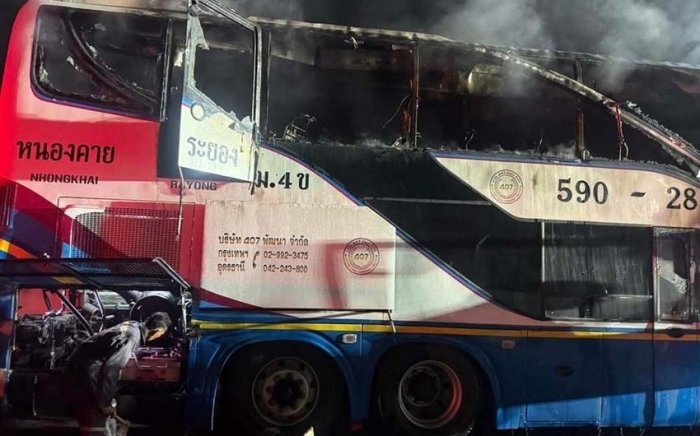 Tailandda avtobusning halokatga uchrashi oqibatida yetti kishi halok bo‘ldi