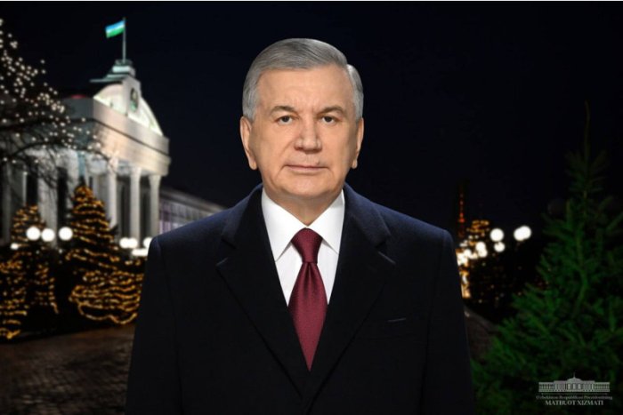 Shavkat Mirziyoyev O‘zbekiston xalqiga Yangi yil tabrigini yo‘lladi