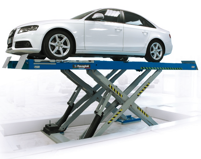 Как выбрать ножничный подъемник под задачи СТО