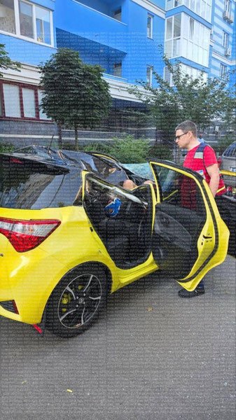 Ukrainada 19 qavatdan tushib ketgan erkak omon qoldi