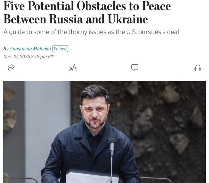  AQSh Rossiya va Ukraina o‘rtasida tinchlikka erishish yo‘lida besh to‘siqqa duch kelmoqda