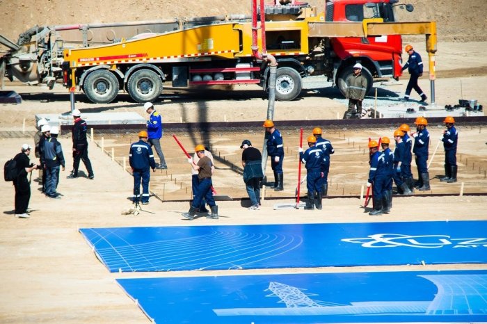 O‘zbekistonda birinchi AES maydonchasida dastlabki beton ishlari boshlandi