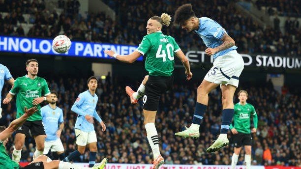 Angliya kubogi. "Manchester Siti" "Plimut"ni yengib, 1/4 finalga yo‘l oldi