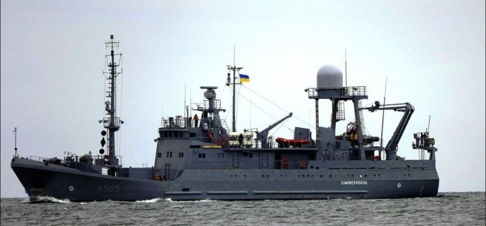 Rossiya Qurolli kuchlari Dunay daryosi hududida Ukrainaga tegishli “Simferopol” kemasini  cho‘ktirdi