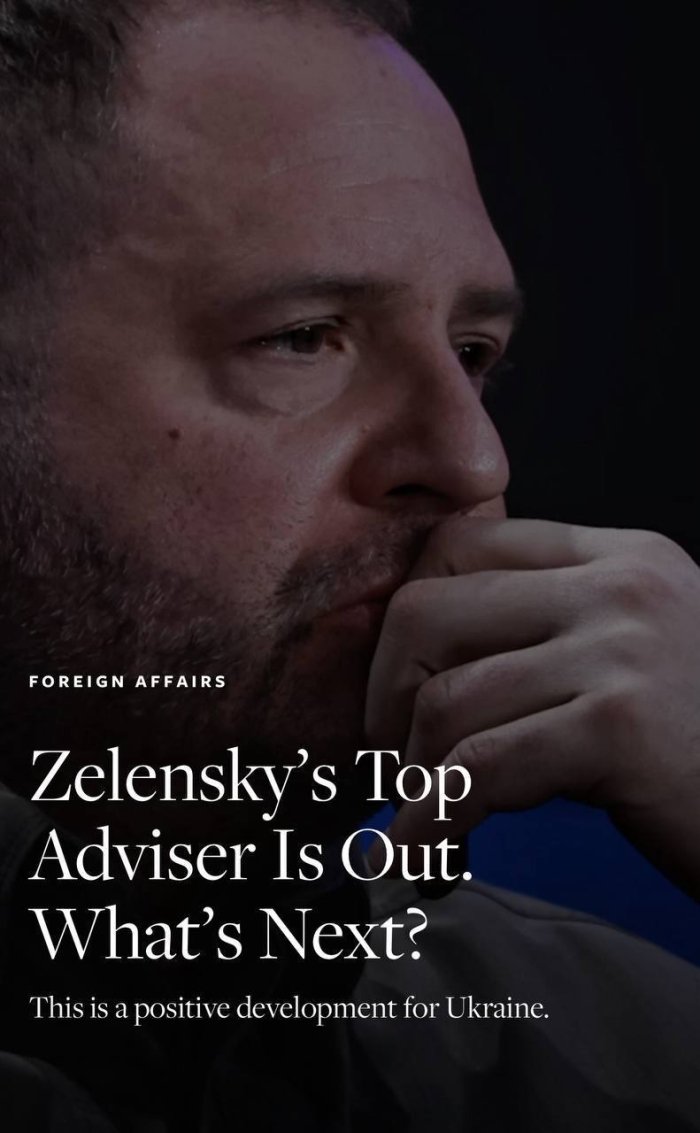 Andrey Yermakning ketishi Kiyevning yon berishga tayyorligidan dalolatmi?