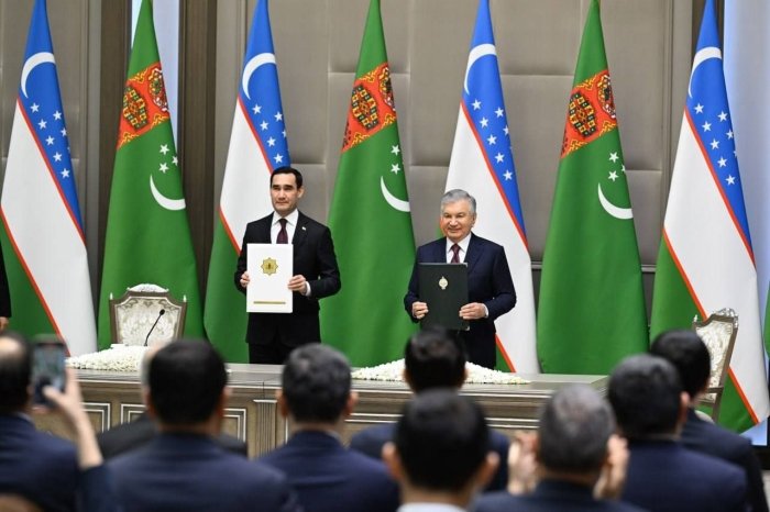 Shavkat Mirziyoyev va Serdar Berdimuhamedov qanday kelishuvlarga erishdi?