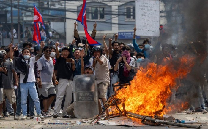 Nepalda norozilik namoyishlarida 14 kishi halok bo‘ldi