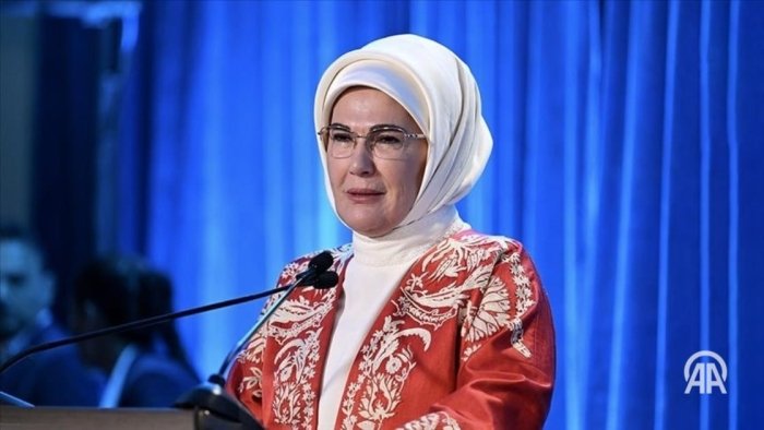 Falastinlik bolalar ham tabassum qilishga haqli — Emine Erdog‘an