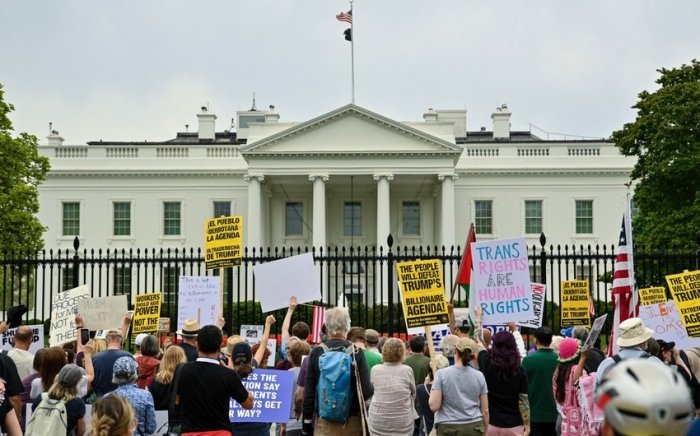 АҚШда Трамп сиёсатига қарши намойишлар бўлиб ўтди
