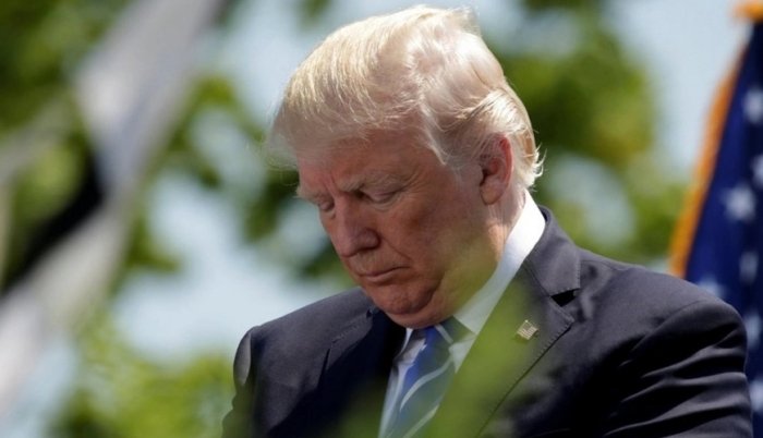АҚШда Трампнинг рейтинги тушиб бормоқда