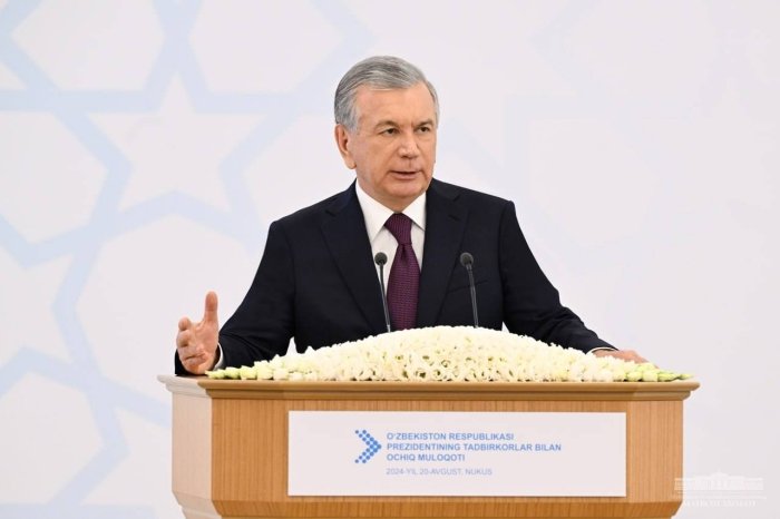 Shavkat Mirziyoyev: "Hurmatli tadbirkor va ishbilarmonlar, hech narsadan cho‘chimang. Biling, ortingizda Prezident turibdi!"