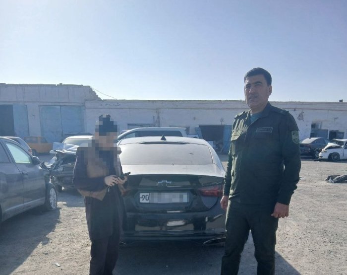 Urganchda fuqaroning “MALIBU 2” avtomashinasi jarima maydoniga yo‘l oldi