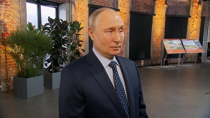 Путин Москва вилоятидаги дронлар ҳужумига муносабат билдирди