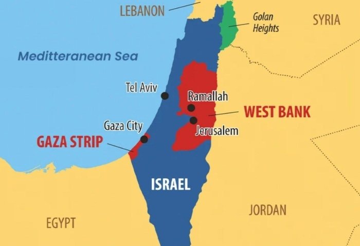 Netanyahu Isroil Falastinning bosib olingan G‘arbiy Sohil hududini to‘liq yopishini e’lon qildi