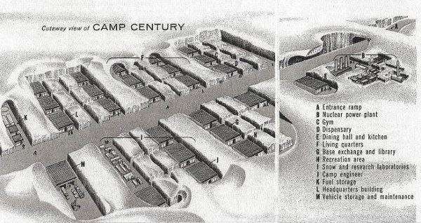 NASA Гренландия музлари остидан“ совуқ уруш даврига оид ташлаб кетилган Camp Century номли АҚШ ҳарбий базасини топди