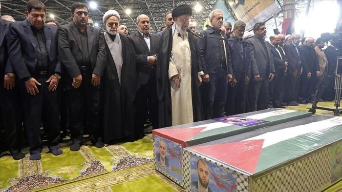 Tehronda HAMAS yetakchisi bilan vidolashuv marosimi bo‘lib o‘tdi