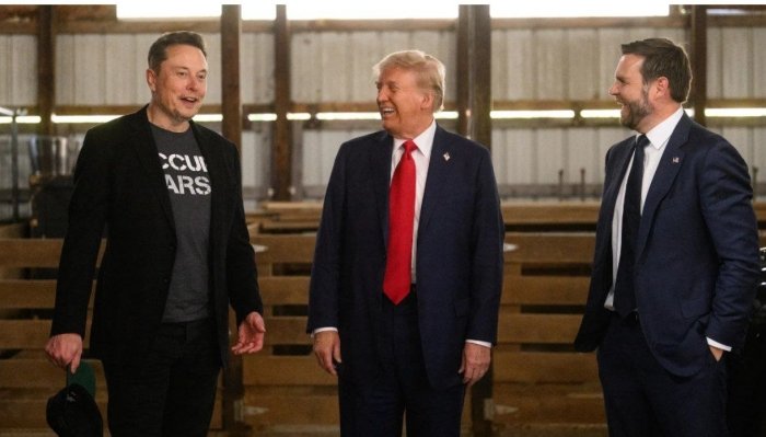 АҚШ вице-президенти Вэнс Маскни ўз партиясини тузиш фикридан қайтарди